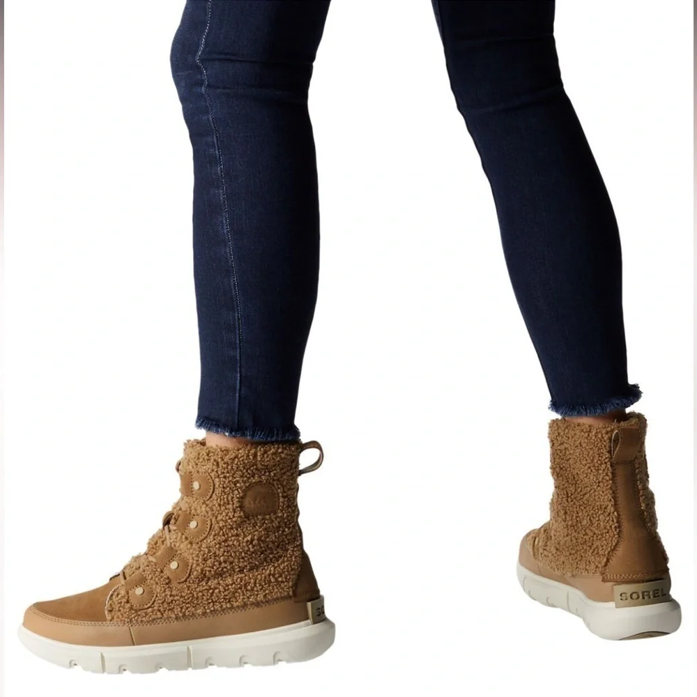 Sorel Explorer II Joan Cozy Brown Boots